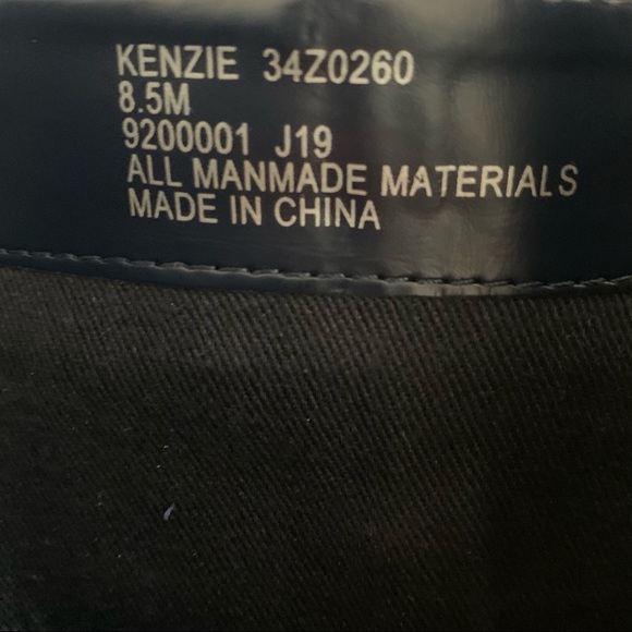 NEW Jones New York Size 8.5 Women Navy Blue Boots - Picture 7 of 7